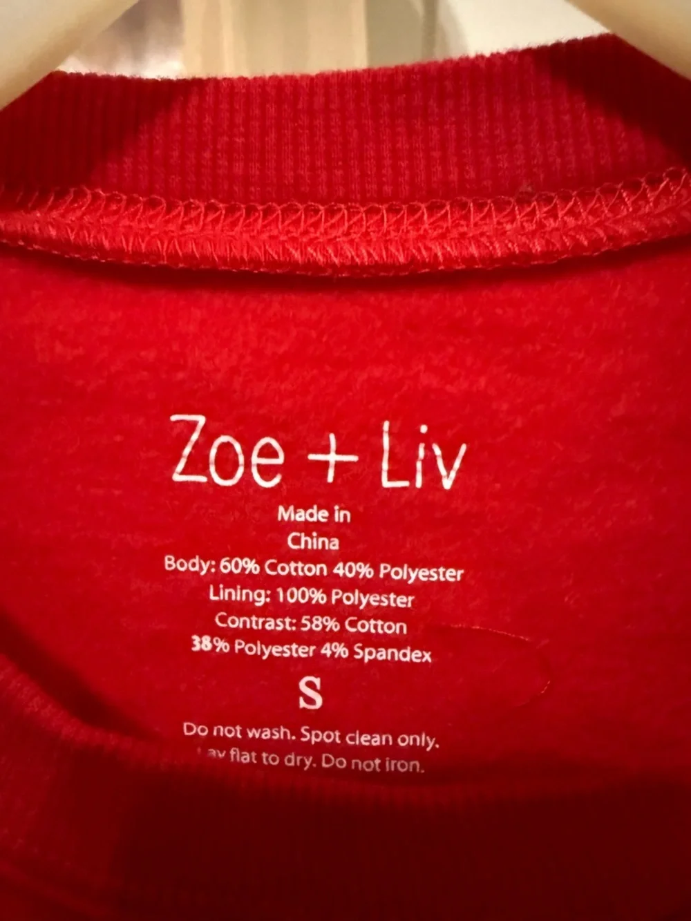 Zoe + Liv Red Kitten 'Bad Santa' Graphic Holiday Sweatshirt
